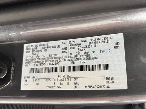 Certified 2023 Ford F150 4x4 SuperCrew Hybrid image 9