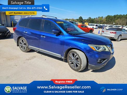Used 2017 Nissan Pathfinder Platinum w/ Family Entertainment Package image 5