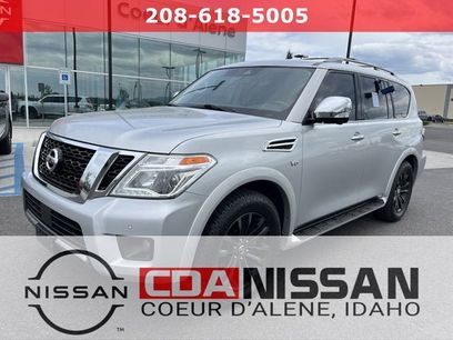 Certified 2019 Nissan Armada Platinum w/ Captain's Chairs Package
