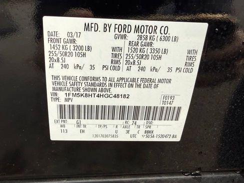 Used 2017 Ford Explorer Platinum image 14