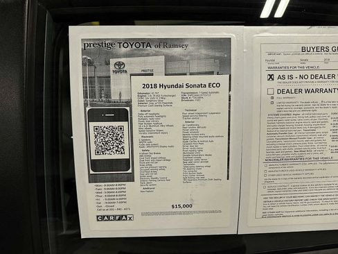 Used 2018 Hyundai Sonata ECO image 13