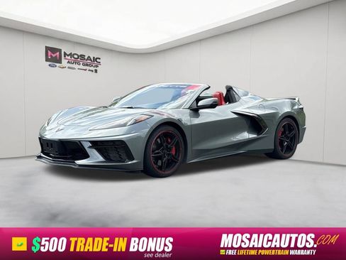 Used 2023 Chevrolet Corvette Stingray Convertible w/ Z51 Performance Package RWD image 4