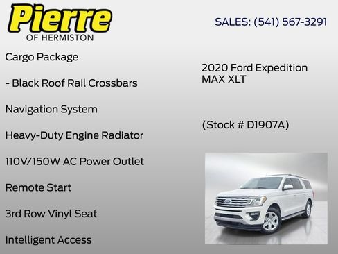 Used 2020 Ford Expedition Max XLT w/ Equipment Group 202A AWD/4WD image 24