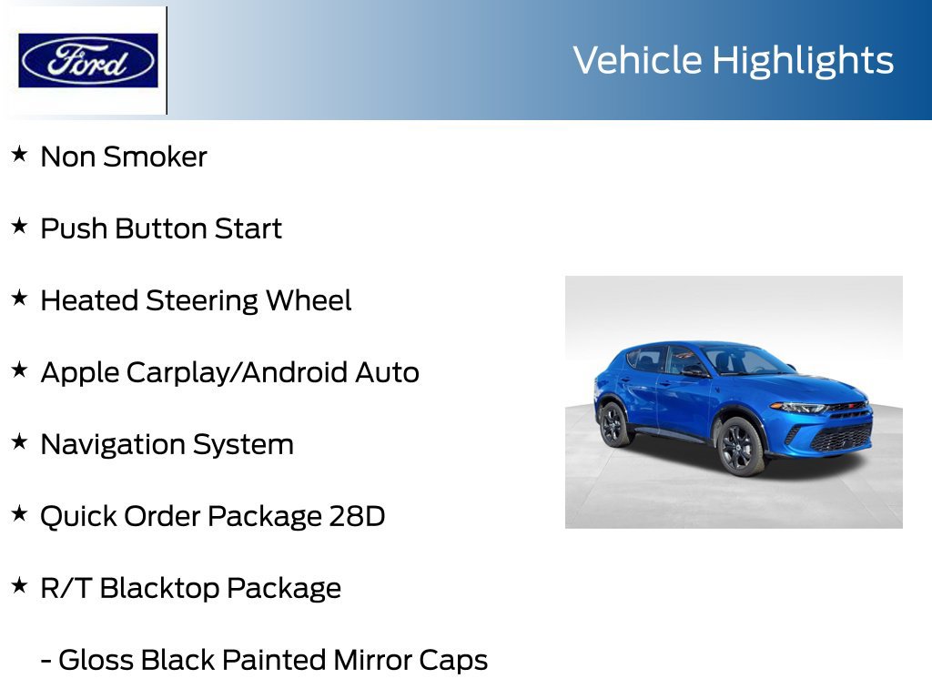 Used 2024 Dodge Hornet R/T Plus w/ R/T Blacktop Package AWD/4WD image 13