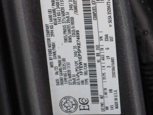 Used 2023 Ford F150 Lariat w/ Equipment Group 502A High AWD/4WD image 34