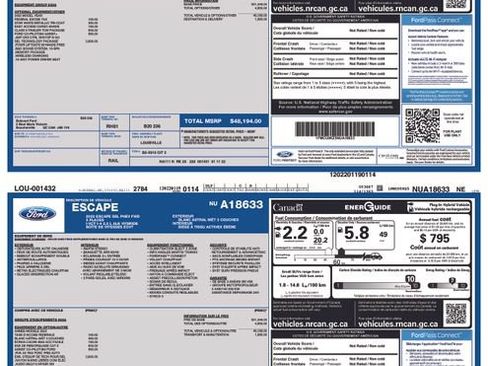 Used 2022 Ford Escape SEL w/ Technology Package FWD image 6