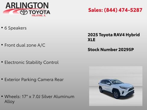 Used 2025 Toyota RAV4 XLE AWD/4WD image 4