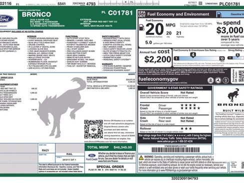 Used 2023 Ford Bronco Big Bend AWD/4WD image 6