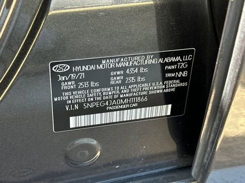 Used 2021 Hyundai Sonata SE FWD image 25