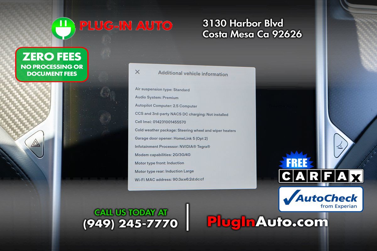Used 2018 Tesla Model S P100D AWD/4WD image 36