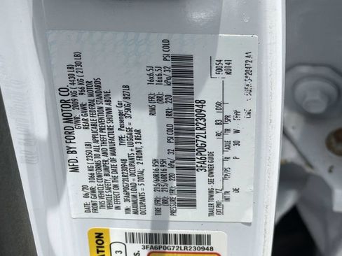 Used 2020 Ford Fusion S FWD image 35