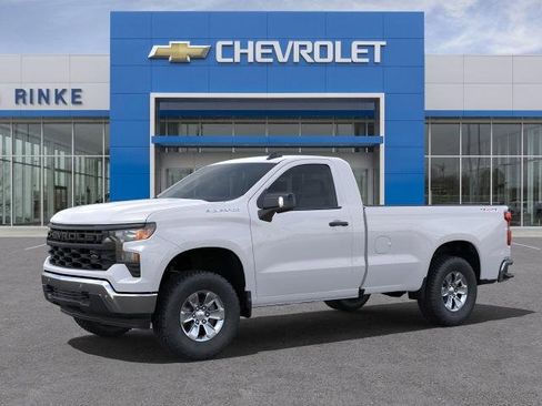 New 2025 Chevrolet Silverado 1500 W/T w/ WT Safety Package AWD/4WD image 2