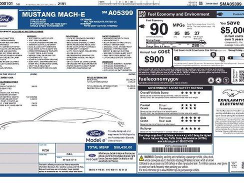 Certified 2025 Ford Mustang Mach-E GT AWD/4WD image 6