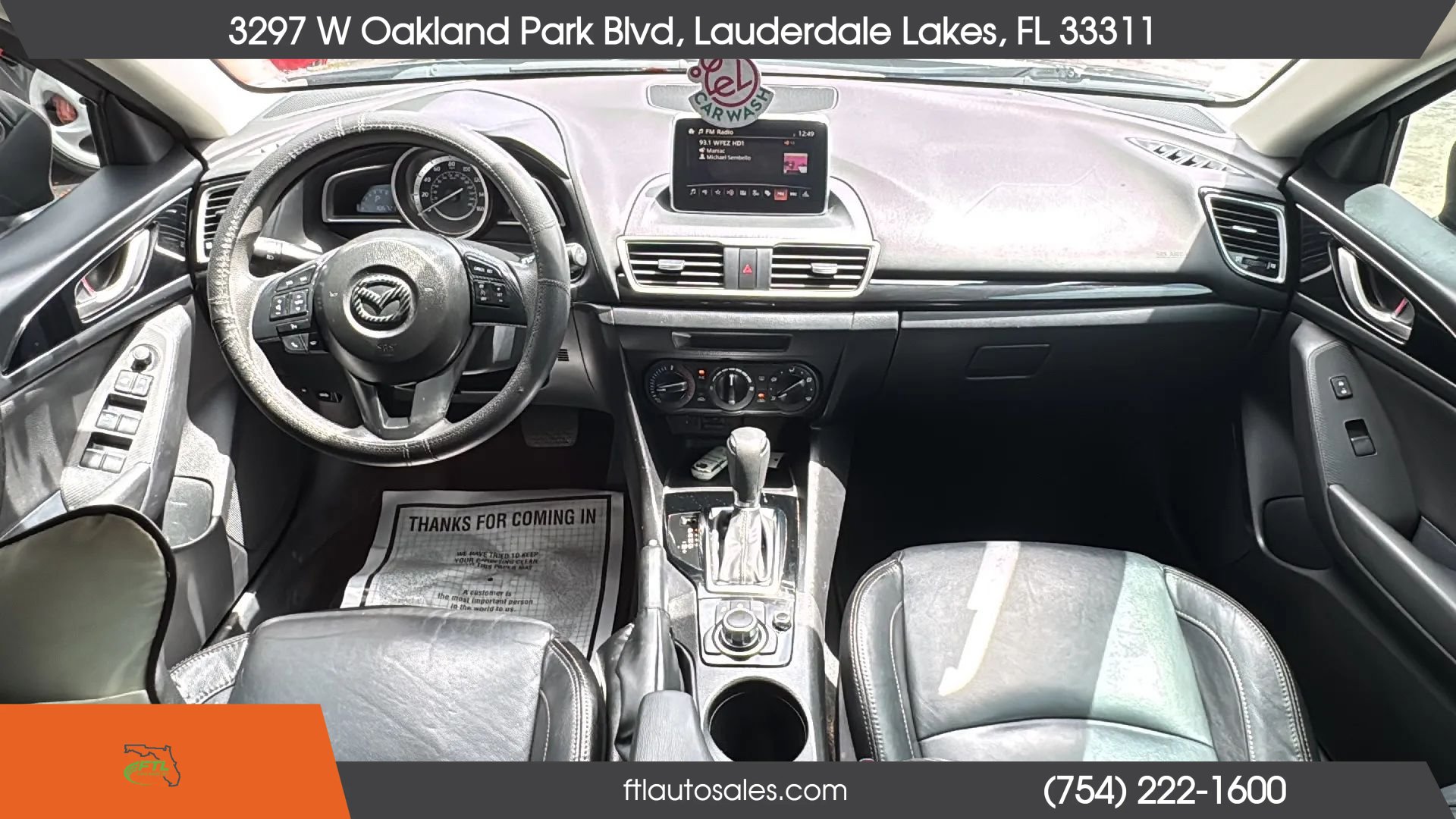 Used 2016 MAZDA MAZDA3 i Sport FWD image 27
