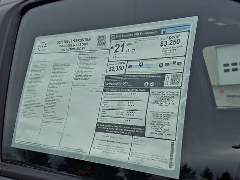 New 2026 Nissan Frontier Pro-X image 5