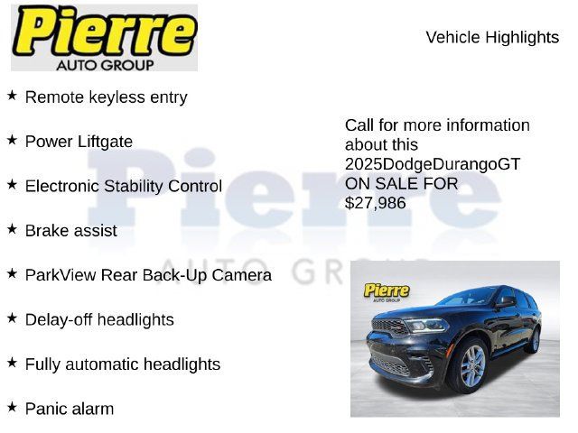 Used 2025 Dodge Durango GT AWD/4WD image 13