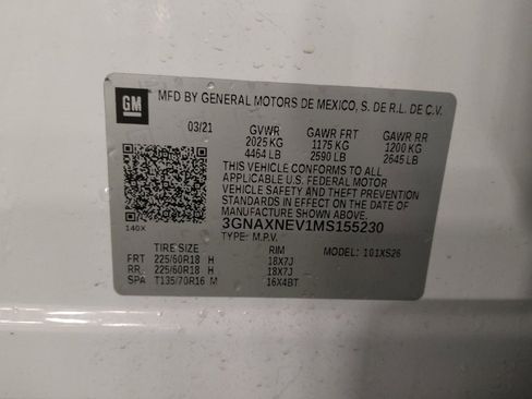 Used 2021 Chevrolet Equinox Premier FWD image 33