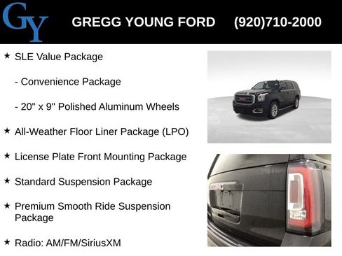 Used 2018 GMC Yukon SLE w/ SLE Value Package AWD/4WD image 19