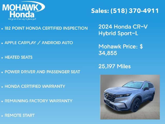 Used 2024 Honda CR-V Sport-L image 10