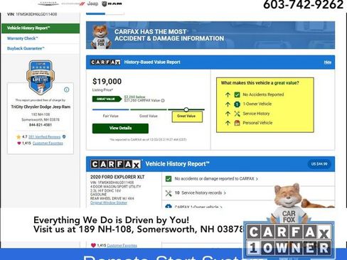 Used 2020 Ford Explorer XLT w/ Equipment Group 202A image 11