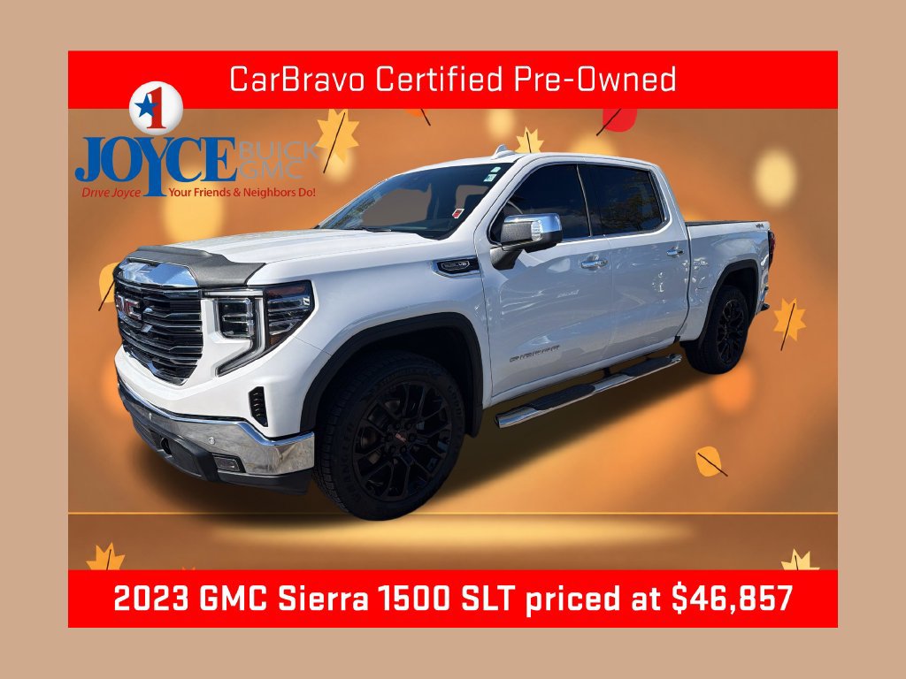 Certified 2023 GMC Sierra 1500 SLT w/ SLT Convenience Package AWD/4WD 360° Tour
