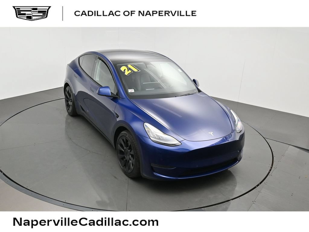 Used 2021 Tesla Model Y Long Range AWD/4WD image 1