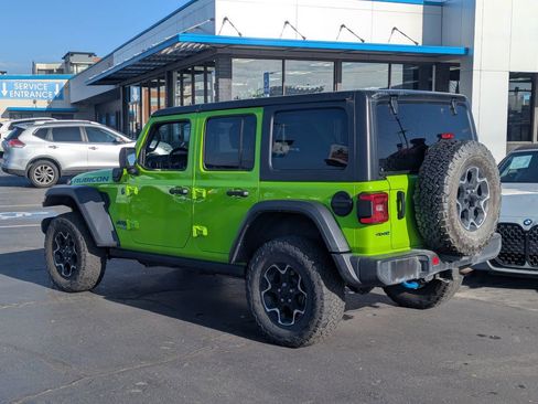 Used 2021 Jeep Wrangler Unlimited Rubicon 4xe w/ Cold Weather Group AWD/4WD image 7