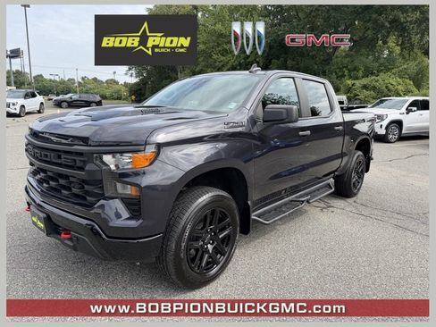 Used 2024 Chevrolet Silverado 1500 Custom Trail Boss w/ LPO, Dark Essentials Package AWD/4WD image 1