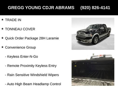 Used 2017 RAM 1500 Laramie w/ Convenience Group AWD/4WD image 7
