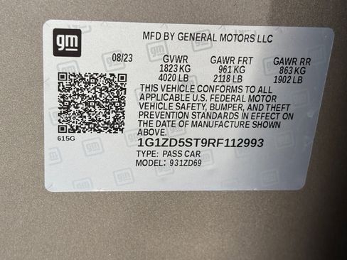 Used 2024 Chevrolet Malibu LT w/ LPO, Floor Liner Package image 33