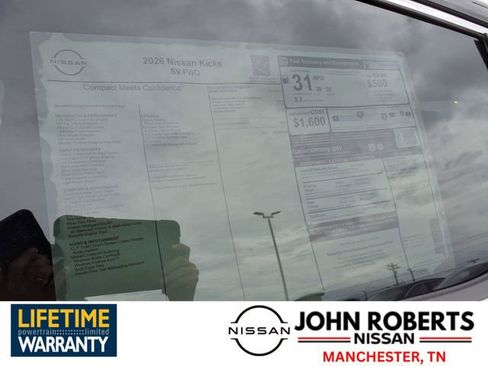 New 2026 Nissan Kicks SV image 19