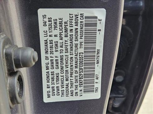 Used 2015 Honda Civic LX image 15