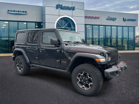 Used 2023 Jeep Wrangler Unlimited Rubicon w/ LED Lighting Group image 1