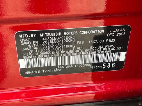 New 2026 Mitsubishi Eclipse Cross SEL AWD/4WD image 27