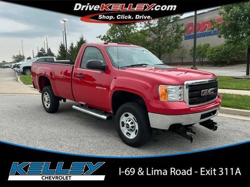 Used 2012 GMC Sierra 2500 W/T w/ Snow Plow Prep Package AWD/4WD image 1