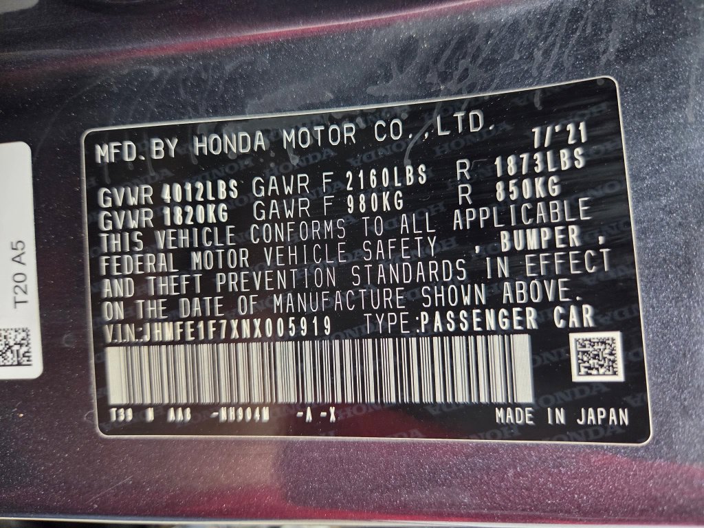 Used 2022 Honda Civic EX image 41