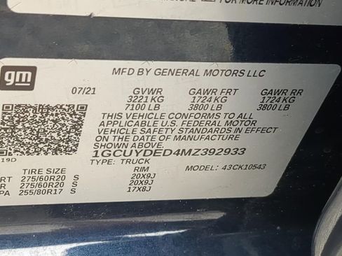 Used 2021 Chevrolet Silverado 1500 LT AWD/4WD image 24