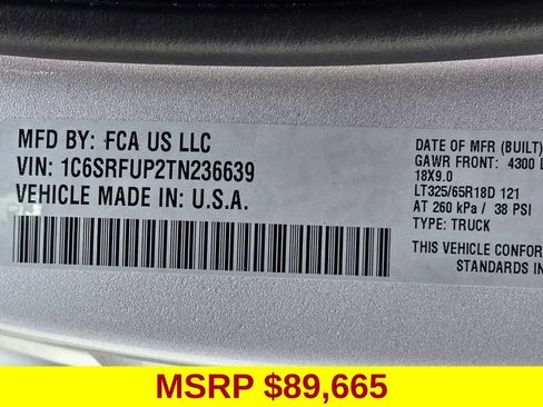 New 2026 RAM 1500 RHO w/ RHO Level 1 Equipment Group AWD/4WD image 44