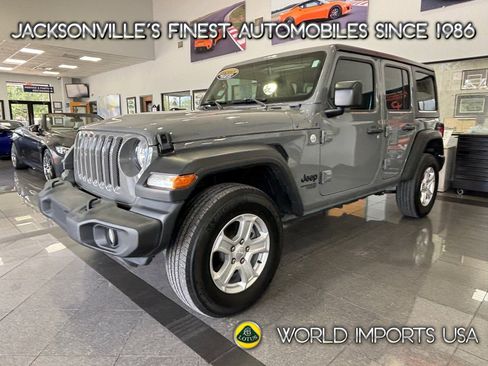Used 2021 Jeep Wrangler Unlimited Sport image 1