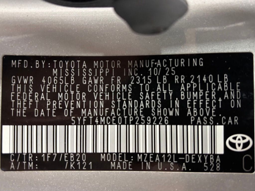 Used 2026 Toyota Corolla XSE FWD image 11