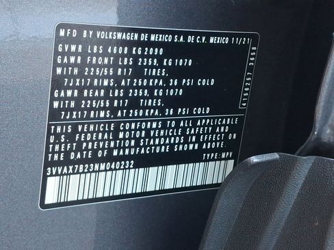 Certified 2022 Volkswagen Taos S image 28