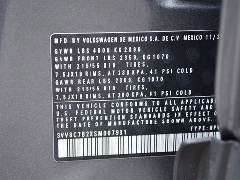 Used 2025 Volkswagen Taos S AWD/4WD image 14