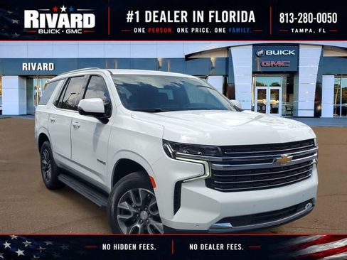 Used 2023 Chevrolet Tahoe LT w/ Luxury Package RWD image 1