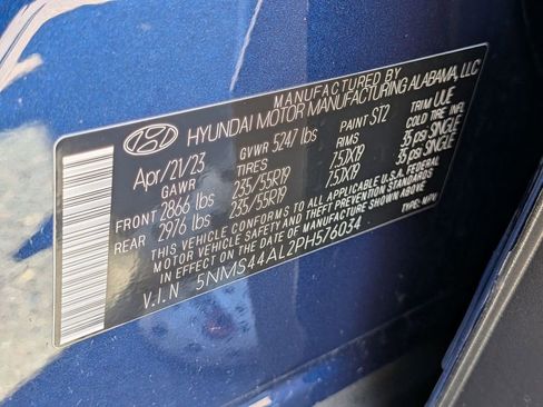 Certified 2023 Hyundai Santa Fe Limited image 32