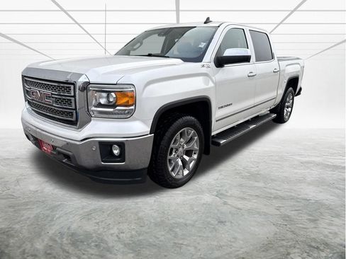 Used 2015 GMC Sierra 1500 SLT w/ SLT Crew Cab Value Package AWD/4WD image 1