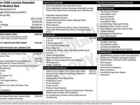 Used 2018 RAM 2500 Laramie w/ Convenience Group image 40