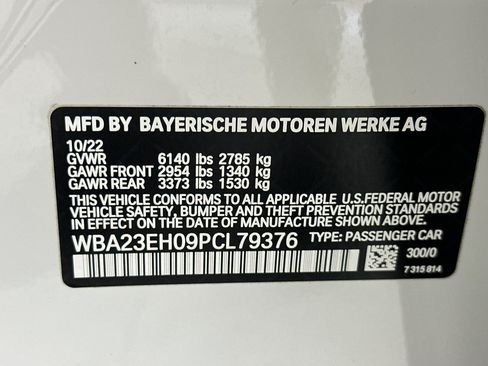 Used 2023 BMW 740i RWD image 28