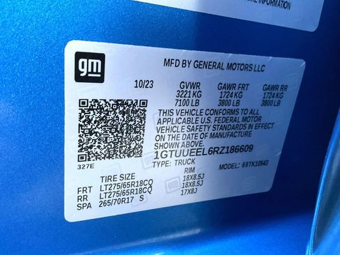 Certified 2024 GMC Sierra 1500 AT4 w/ Technology Package image 25