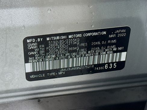 Used 2022 Mitsubishi Outlander SEL Black Edition image 40