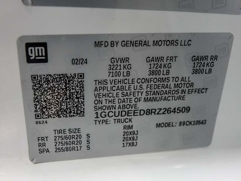 Certified 2024 Chevrolet Silverado 1500 RST w/ Convenience Package II AWD/4WD image 33